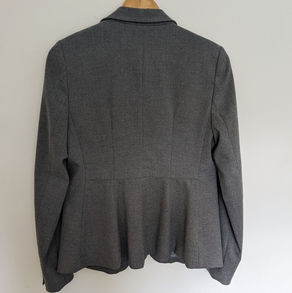 RW&Co Grey Suit Jacket Size 8 - Picture 4 of 4